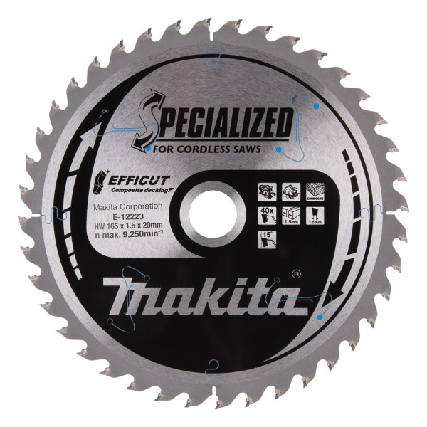 Makita SPECIALIZED Sägeblatt E-12223