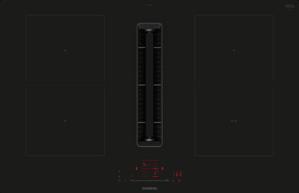 Siemens iQ500 Kochfeld mit Dunstabzug (Induktion) 80 cm Rahmenlos aufliegend ED811HQ26E