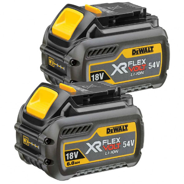 DeWalt DCB546T2 Battery starter kit 6 Ah, 54 V XR Flexvolt