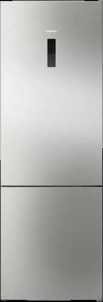 SiemensiQ300 Freistehende Kühl-Gefrier-Kombination 203 x 70 cm Gebürsteter Stahl AntiFingerprint